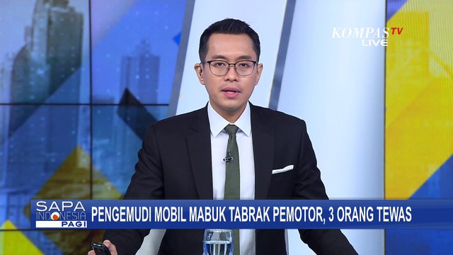 Pengemudi Mobil Mabuk Tabrak Pemotor di Jayapura, 3 Orang Tewas