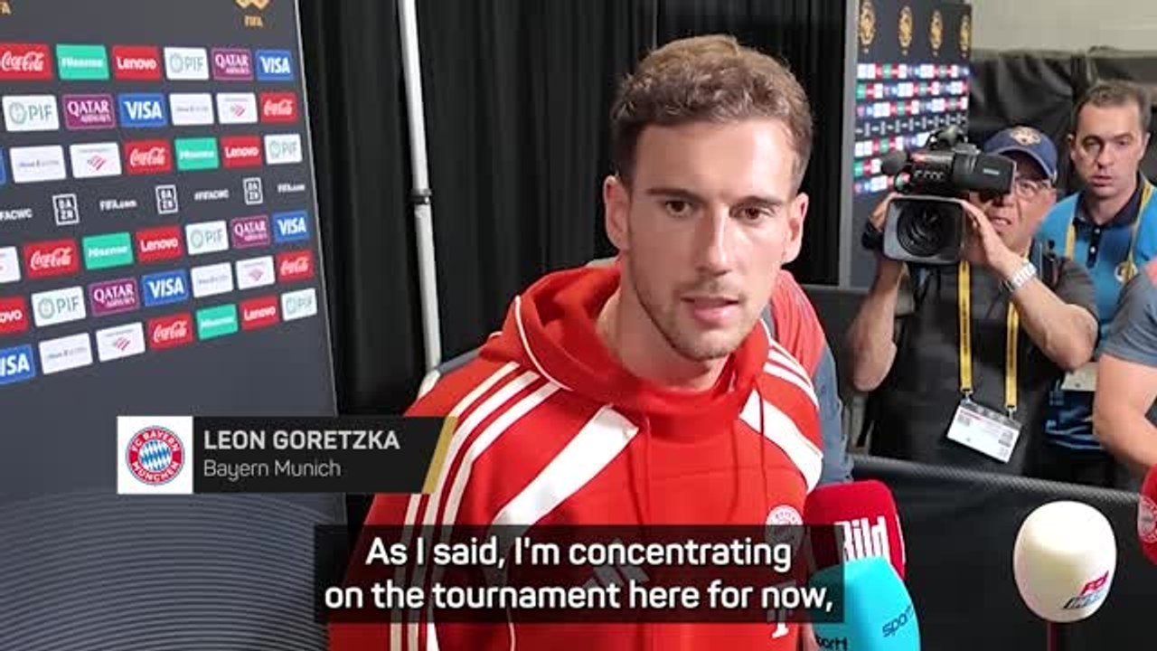 Goretzka quizzed on Manchester United transfer...