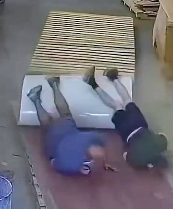 The old guy training the new guy