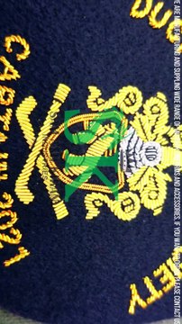 Handmade Embroidery Fabric Felt Badges, Embroidered Badges, Uniform Badges