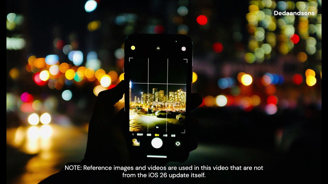 iOS 26 update five changes you need to know.
