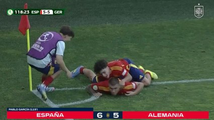 La locura hecha partido de fútbol: España 6-5 Alemania