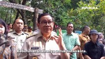 Pramono Ingin Keasrian Hutan Kota Srengseng Dijaga
