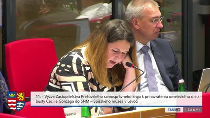 22. zasadnutie Zastupiteľstva Prešovského samosprávneho kraja.