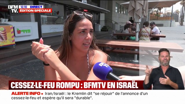 Guerre Iran-Israël: Le cessez-le-feu ne tiendra pas le coup , témoigne cette habitante de Tel-Aviv