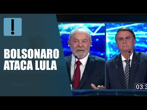 Bolsonaro questiona Lula em debate: Quer voltar para continuar fazendo a mesma coisa na Petrobras?