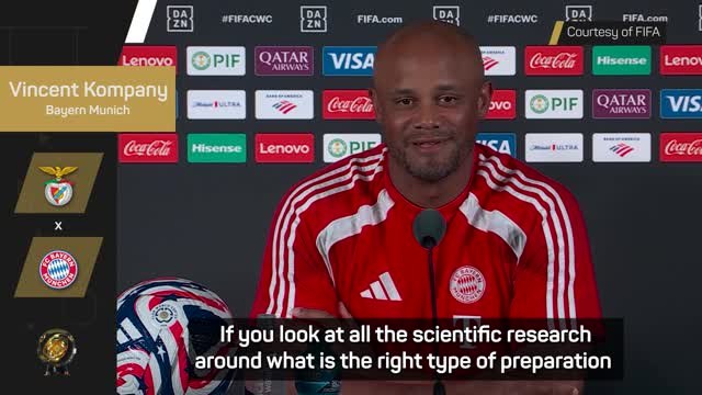 'Throwing the book away' - Bayern's Kompany laments fixture congestion