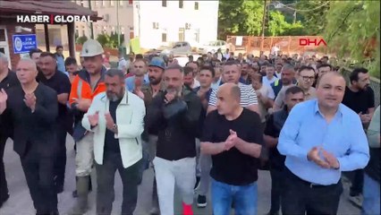 Madencilerden "zam teklifi" eylemi