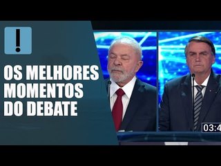 Veja os melhores momentos do debate na Band