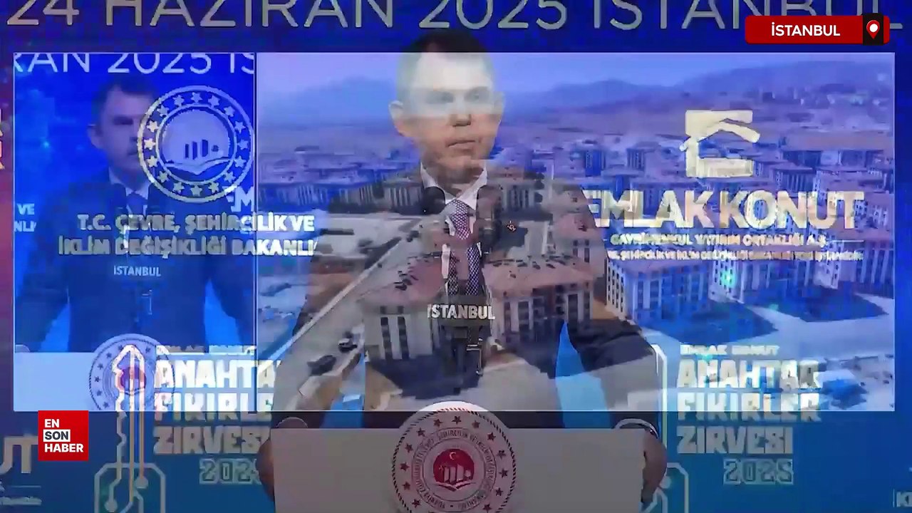 Murat Kurum: Bir Avrupa ülkesi kadar konutu teslim ettik