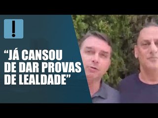 Flávio Bolsonaro pede votos para Frederick Wassef, "o escudo do presidente"