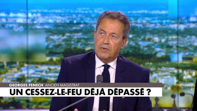 Georges Fenech : «On ne peut pas imaginer un cessez-le-feu avec des terroristes»