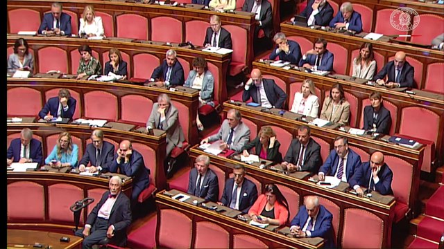 Roma - Consiglio europeo del 26-27 giugno: l'intervento di replica del Presidente Meloni al Senato (24.06.25)