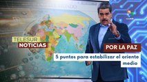 Venezuela propone una cumbre por la paz y contra la guerra
