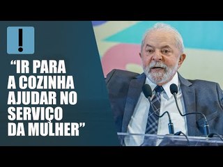 Em discurso no Pará, Lula diz que trabalho doméstico é “serviço de mulher”