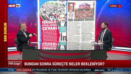 Akit TV Haber Koordinatörü Muharrem Coşkun bölgedeki son durumu değerlendirdi