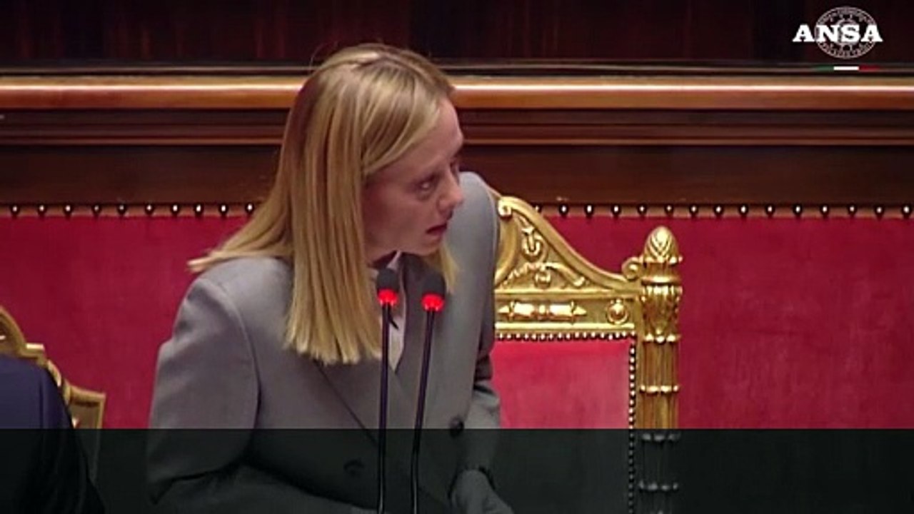 Meloni: "Una difesa Ue parallela alla Nato sarebbe un errore"