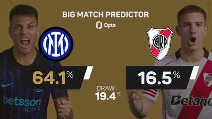 Inter vs River Plate - Big Match Predictor