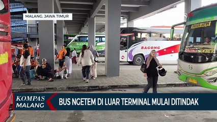 Terminal Arjosari Mulai Tindak Bus Ngetem di Luar Terminal