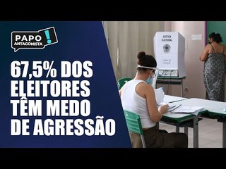 Datafolha: 67,5% dos eleitores têm medo de agressão por motivos políticos