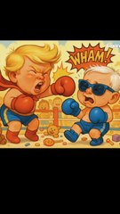 When World Leaders Become 5-Year-Olds in the Ring!" or "Baby Trump vs Baby Netanyahu – The Ultimate Playground Fight!"