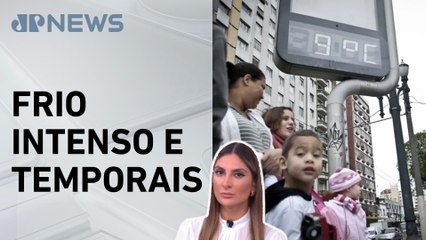 Baixas temperaturas chegam a São Paulo | Previsão do Tempo