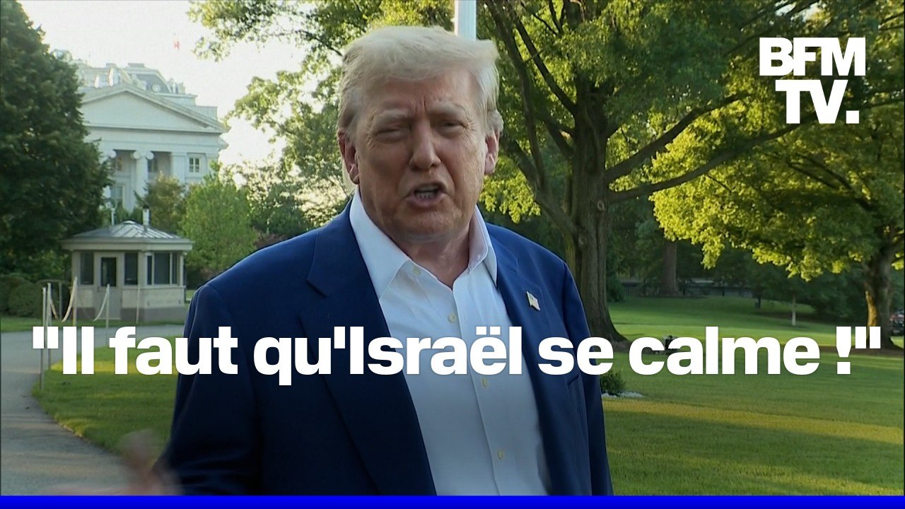 Guerre Israël-Iran : Donald Trump déplore la violation du cessez-le-feu