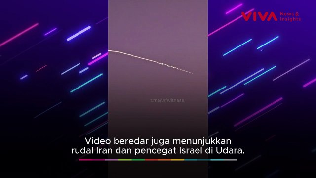 Hujan Rudal di Yerusalem, Asap Putih Membumbung Tinggi