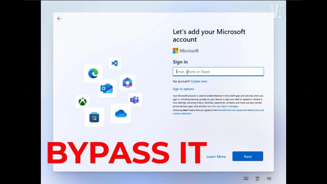 Skip Microsoft Account Setup in Windows 11 | Install Windows Without Logging In