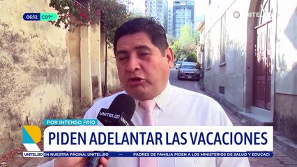 Padres de familia de Cochabamba se suman al pedido de que se adelante las vacaciones de invierno
