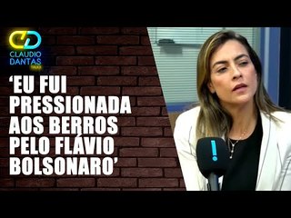 Soraya Thronicke reafirma que Flávio Bolsonaro pressionou por fim de CPI da Lava Toga