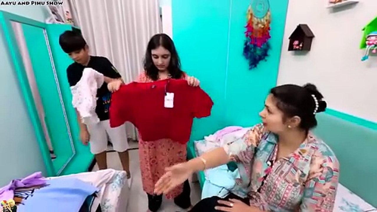 PIHU KA DRESS COLLECTION _ Aayu and Pihu Show(720P_HD)