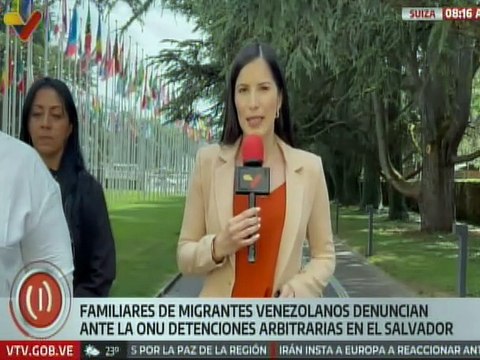 Comité de Defensa de familiares de los 250 migrantes denuncian en la ONU detenciones arbitrarias
