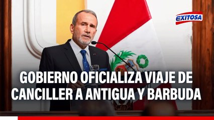 Gobierno oficializa viaje de canciller Elmer Schialer a Antigua y Barbuda: Encargan su despacho al premier Arana