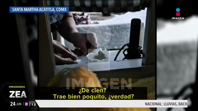 Así opera la venta de droga y ansiolíticos en el penal de Santa Martha Acatitla