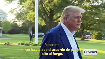 Donald Trump sobre Israel e Irán: "Llevan años peleándose entre ellos que ya no saben qué coño están haciendo"