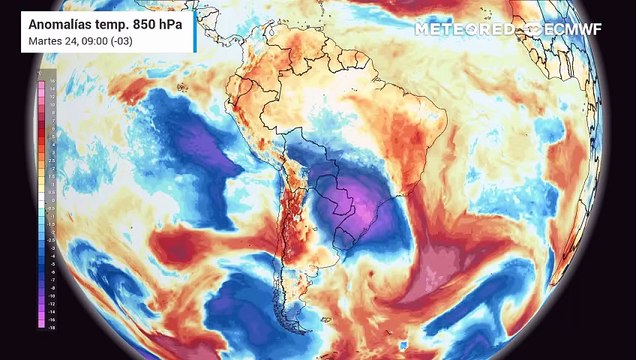 Leo De Benedictis advierte: con aire polar presente, se esperan más heladas y nevadas durante la semana en Argentina