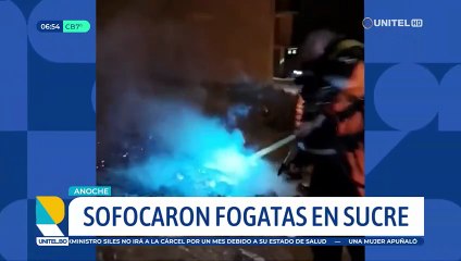 En Sucre, al menos 400 funcionarios se desplazaron para controlar y apagar fogatas en la noche de San Juan
