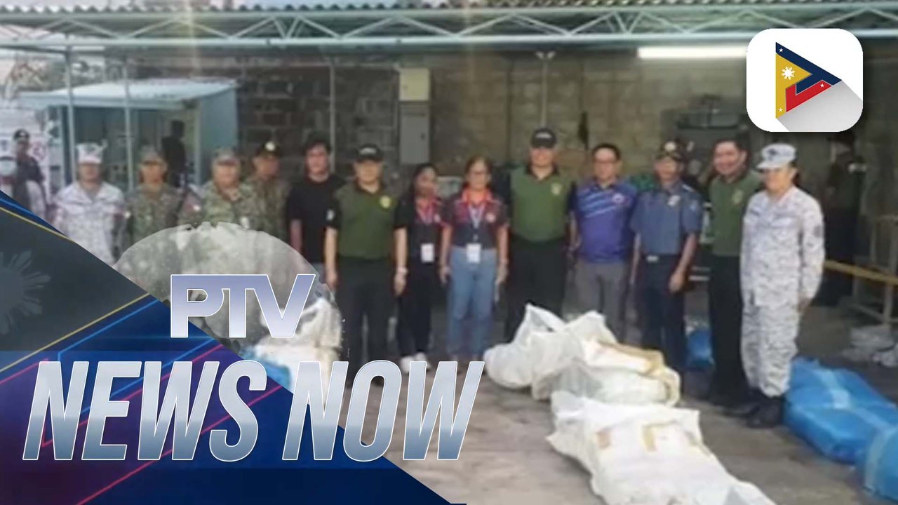 Latest illegal drugs seizure off Zambales coast...