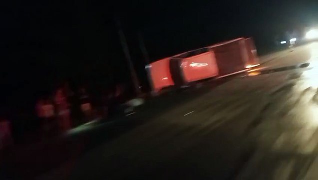 Motorista embriagado provoca acidente com cinco feridos, e é preso após sacar arma, na AL 115 entre Arapiraca e Igaci