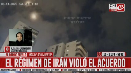 Irán violó el alto al fuego