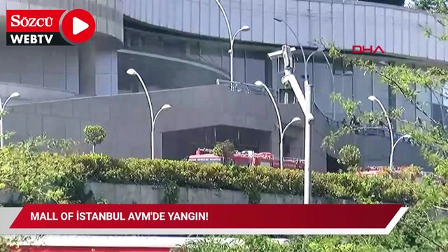 Mall Of İstanbul AVM'de yangın!