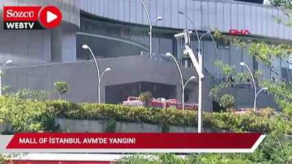 Mall Of İstanbul AVM'de yangın!