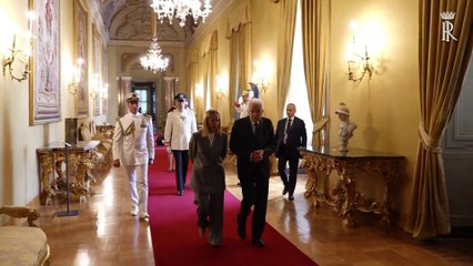 Mattarella incontra Meloni e ministri in vista del Consiglio Ue