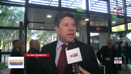 Declaraciones del ministro de Industria y Comercio.