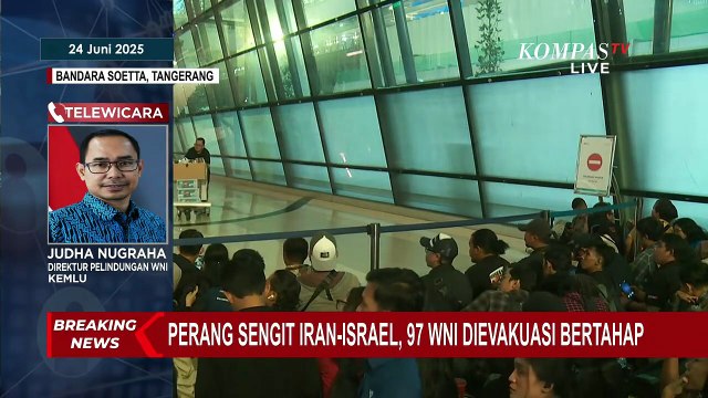 [FULL] Direktur Pelindungan WNI Kemlu Sebut 11 WNI dari Iran Jalani Pemeriksaan Kesehatan