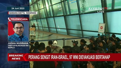 [FULL] Direktur Pelindungan WNI Kemlu Sebut 11 WNI dari Iran Jalani Pemeriksaan Kesehatan