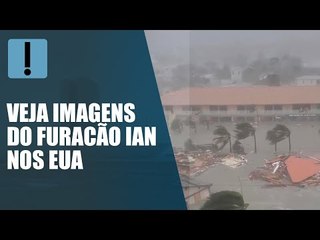 Furacão Ian chega aos Estados Unidos