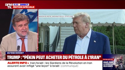 Donald Trump annonce que la Chine peut "désormais continuer à acheter du pétrole à l'Iran"