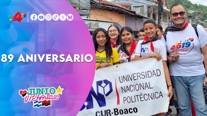 🇳🇮👣 Caminata en Boaco rinde homenaje al Comandante Carlos Fonseca en su 89 aniversario natal